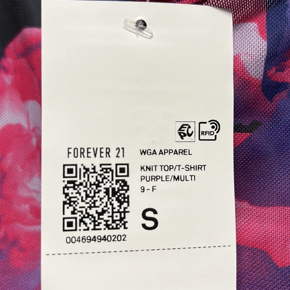 💥3/$15💥NWT - Forever 21 Women's Abstract Mesh Crop Top & Gloves Set - Small - Picture 10 of 10